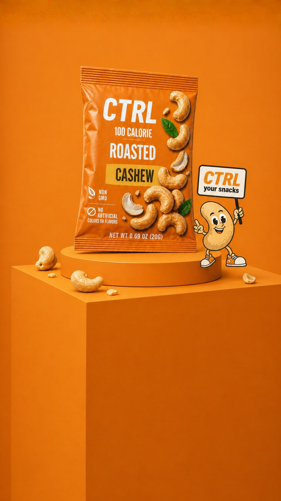 CTRL NUTS 100 calorie pouch
