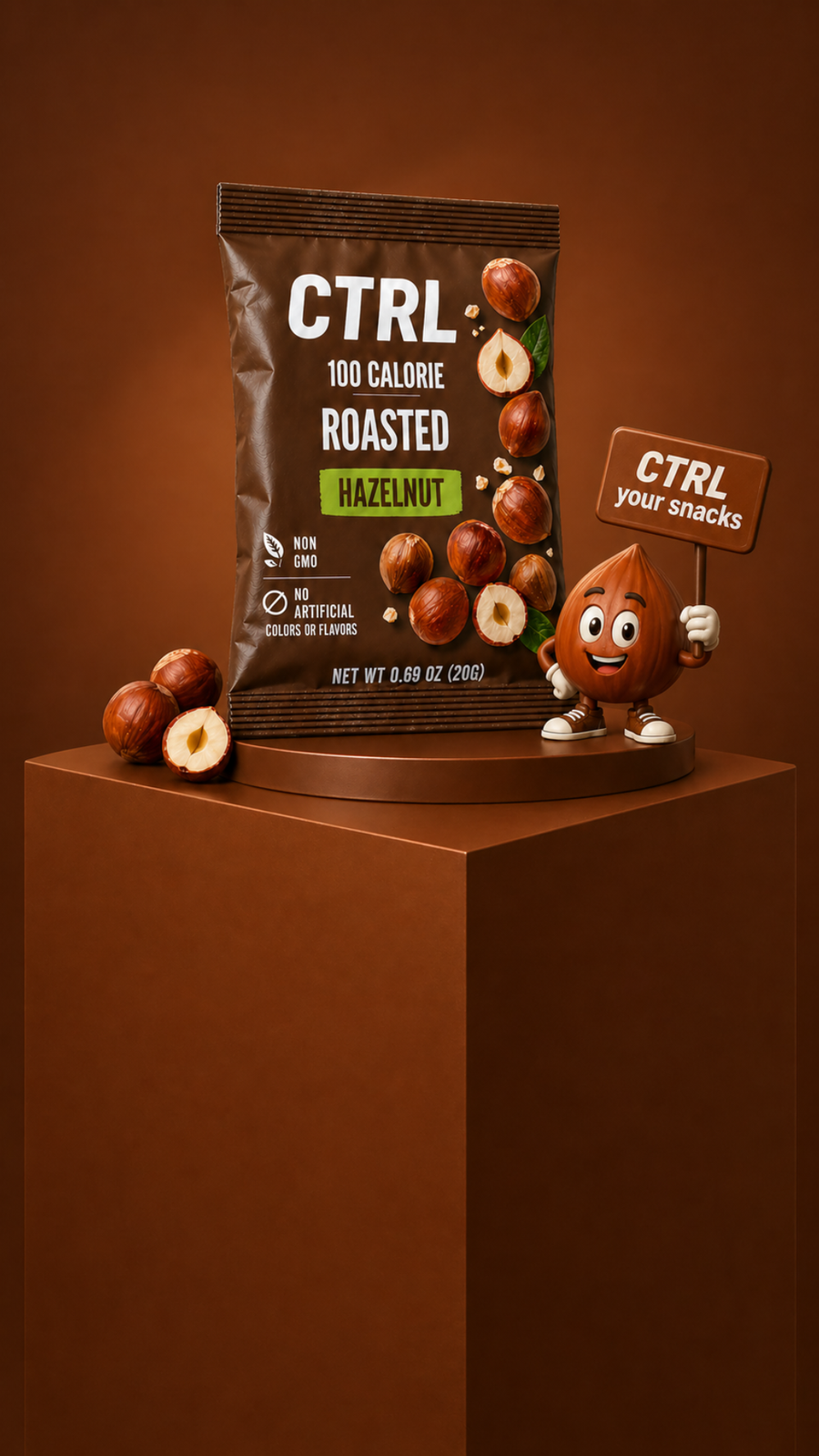CTRL NUTS 100 calorie pouch