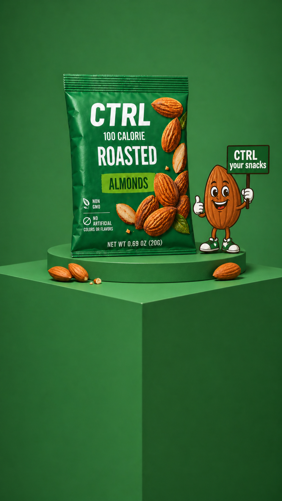 CTRL NUTS 100 calorie pouch