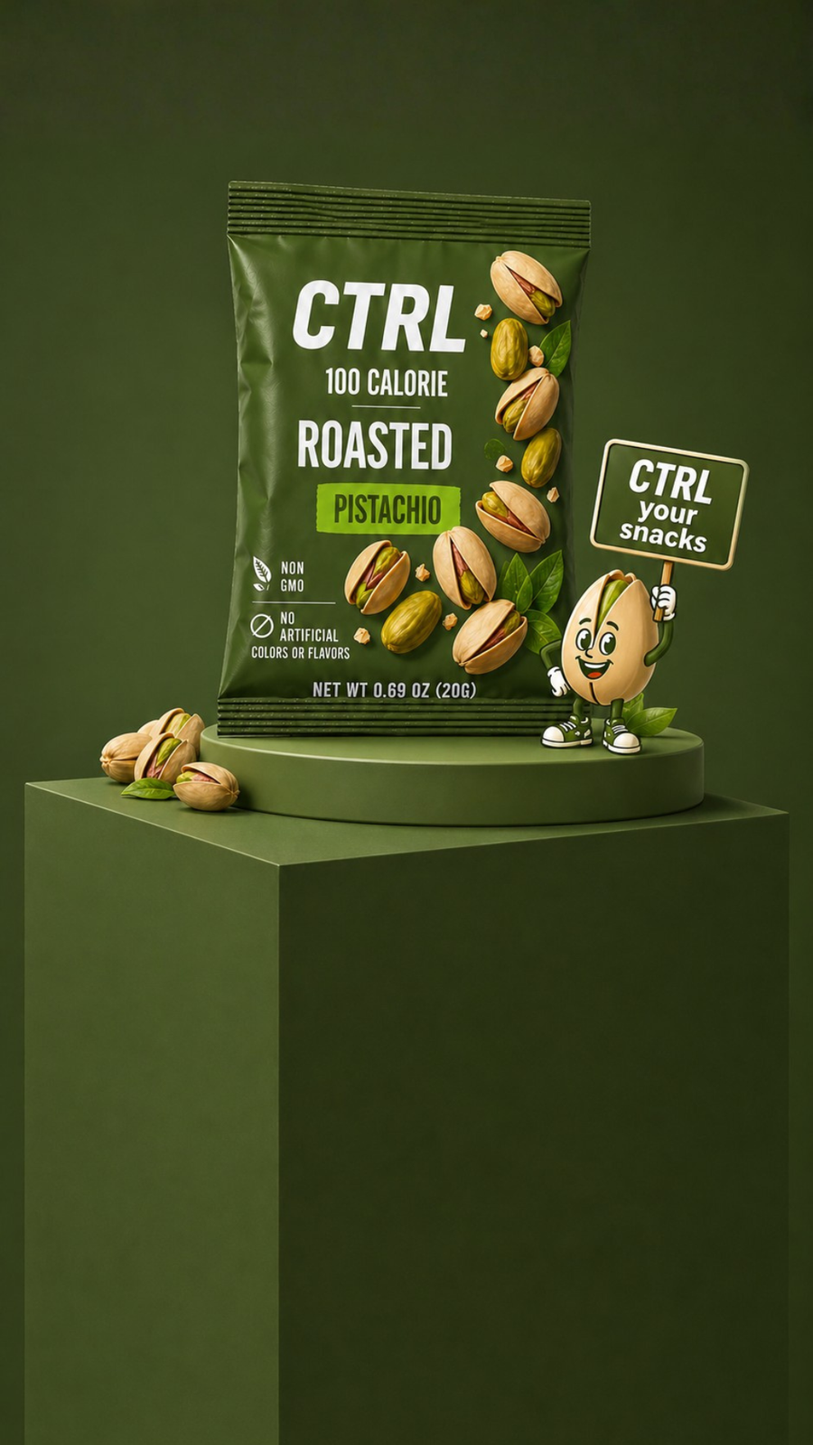 CTRL NUTS 100 calorie pouch