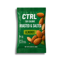 CTRL NUTS Roasted & Salted Almond 100 calorie pouch front packaging