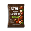 CTRL NUTS Raw & Salted Hazelnut 100 calorie pouch front packaging