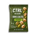 CTRL NUTS Raw & Salted Pistachio 100 calorie pouch front packaging
